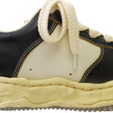 WHITE BLACK LOW-TOP SNEAKER