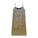 SEQUINED MULTICOLOR SLIP DRESS