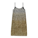 SEQUINED MULTICOLOR SLIP DRESS