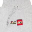 BLOCK TOY GRAY HOODIE