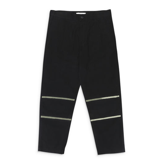 MANAJEL CHINO BLACK TROUSERS