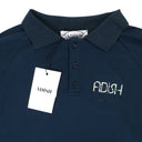 LONG SLEEVE NUWEIBA RINGS NAVY POLO SHIRT