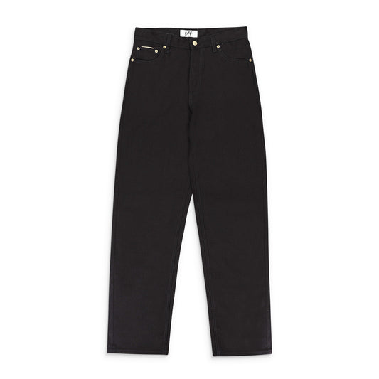 BENZ RAW BLACK STRAIGHT FIT JEANS