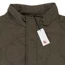 HELLRAZOR WAVE QUILTED ARMY GREEN JACKET