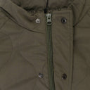 HELLRAZOR WAVE QUILTED ARMY GREEN JACKET