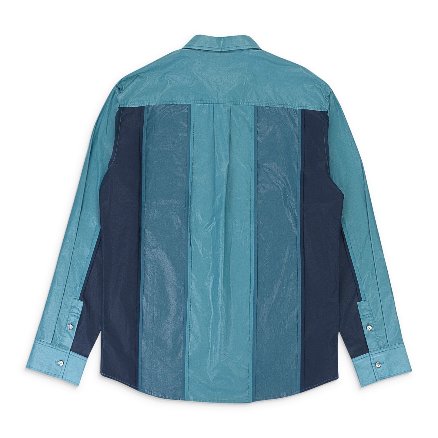 RAW TRANSITION SEA BLUES BUTTON-DOWN SHIRT