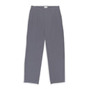 RELAXED STEEL GRAY TROUSERS