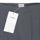 RELAXED STEEL GRAY TROUSERS