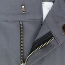 RELAXED STEEL GRAY TROUSERS