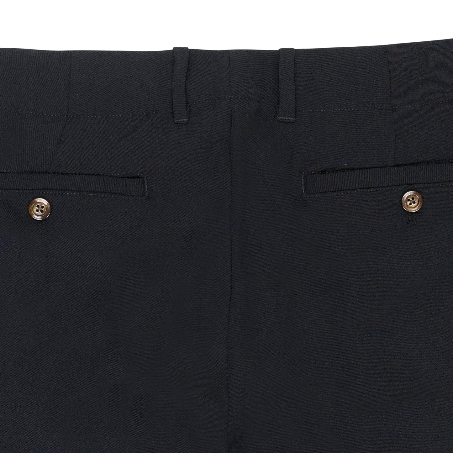 WIDE 2P BLACK TROUSERS