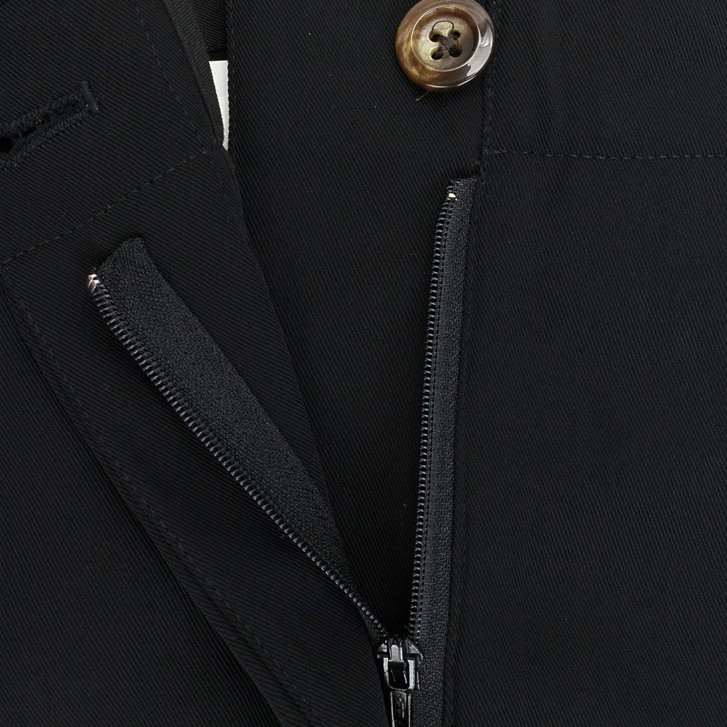 WIDE 2P BLACK TROUSERS