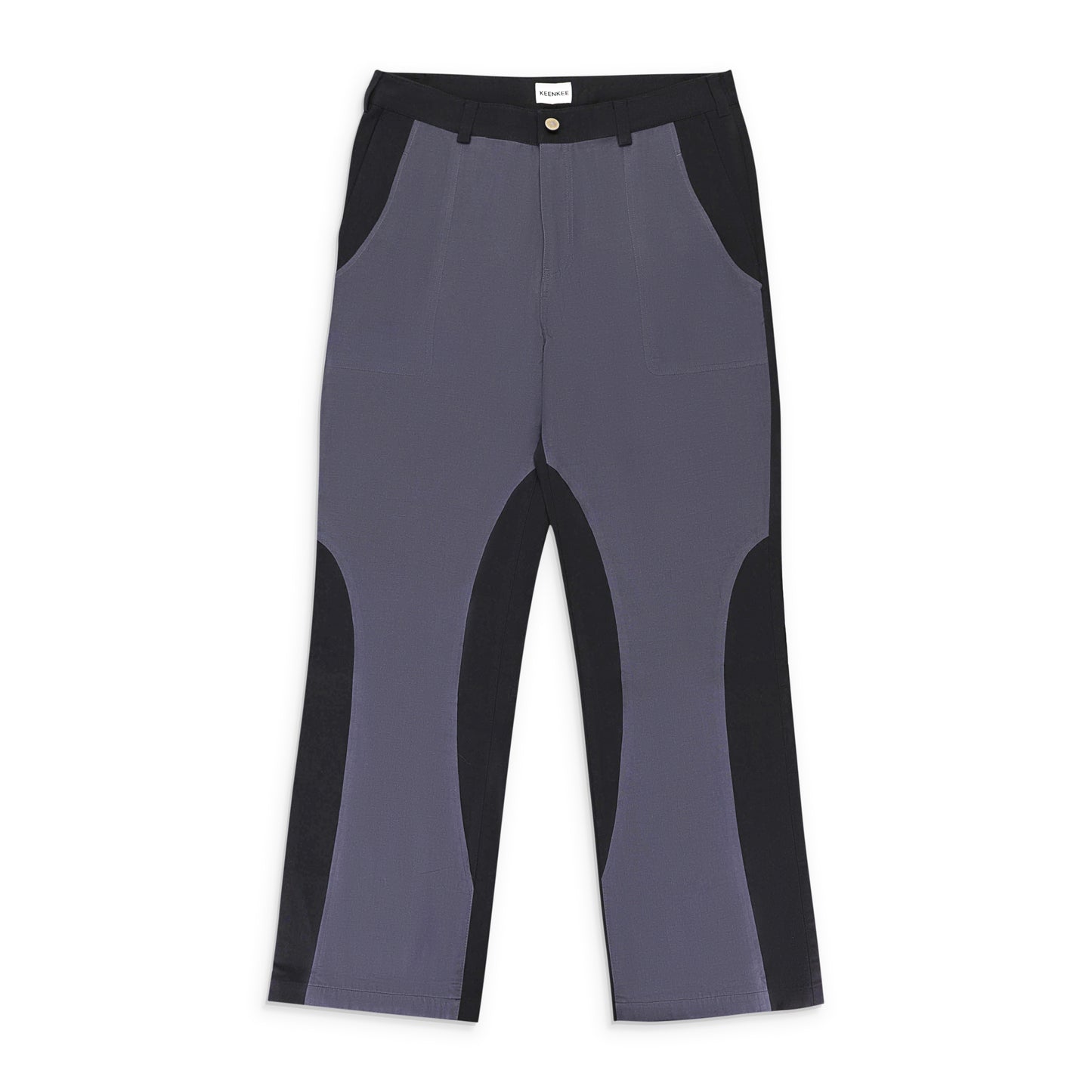 LAYER PANTS BLACK PURPLE GRAY TROUSERS