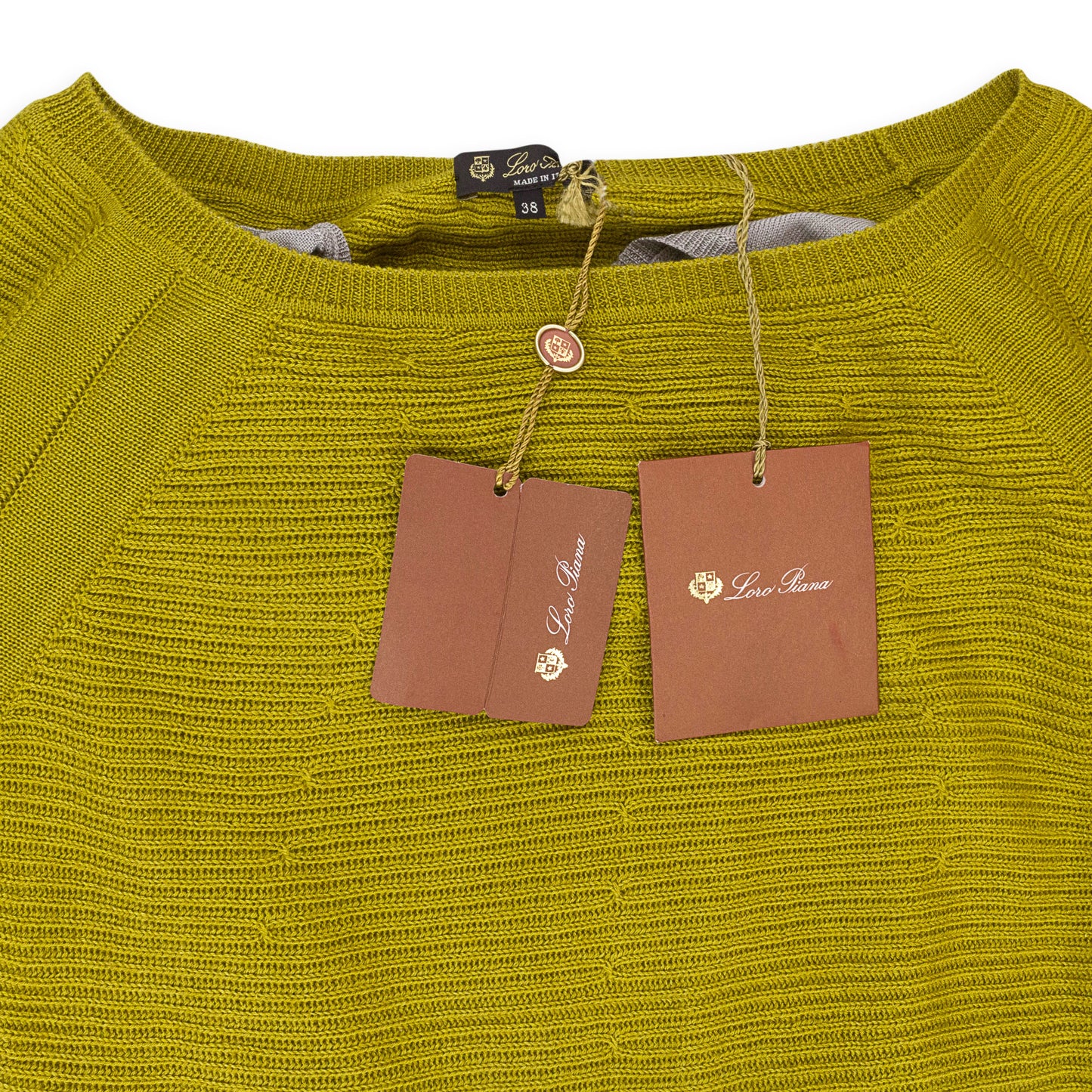 CASHMERE SET MUSTARD SWEATER