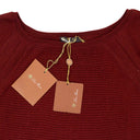 CASHMERE SET BURGUNDY SWEATER