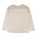 CASHMERE STRIPED BEIGE SWEATER