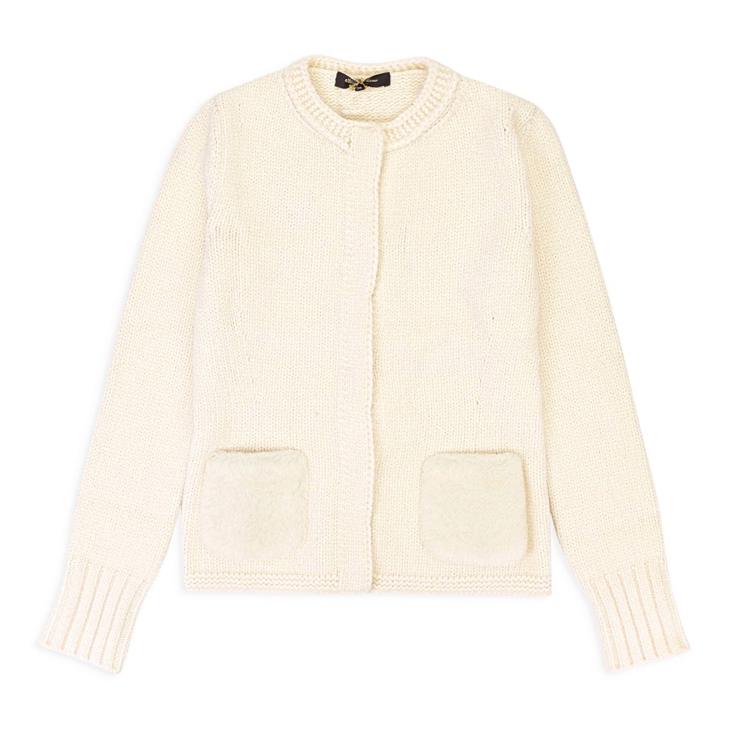 CASHMERE CREW NECK BEIGE SWEATER