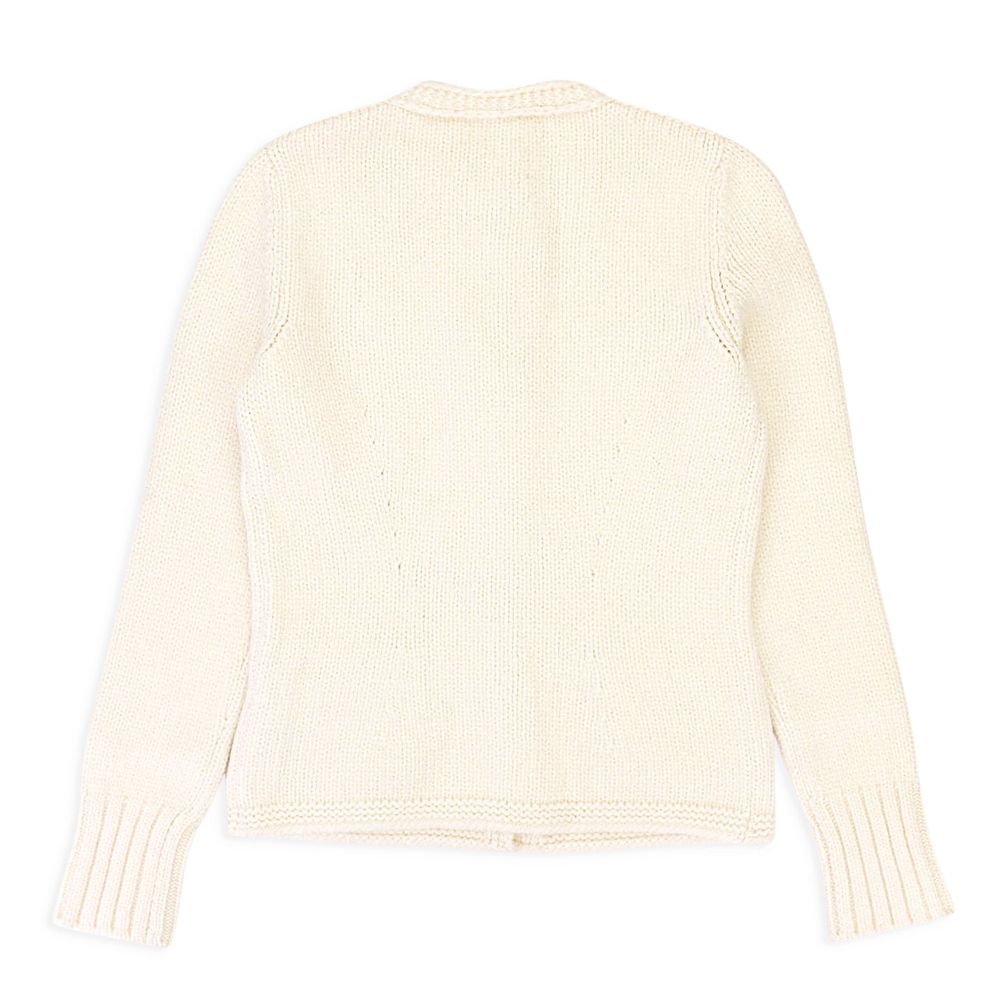 CASHMERE CREW NECK BEIGE SWEATER