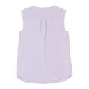 SCOOP NECK SHORT SLEEVE LILAC T-SHIRT