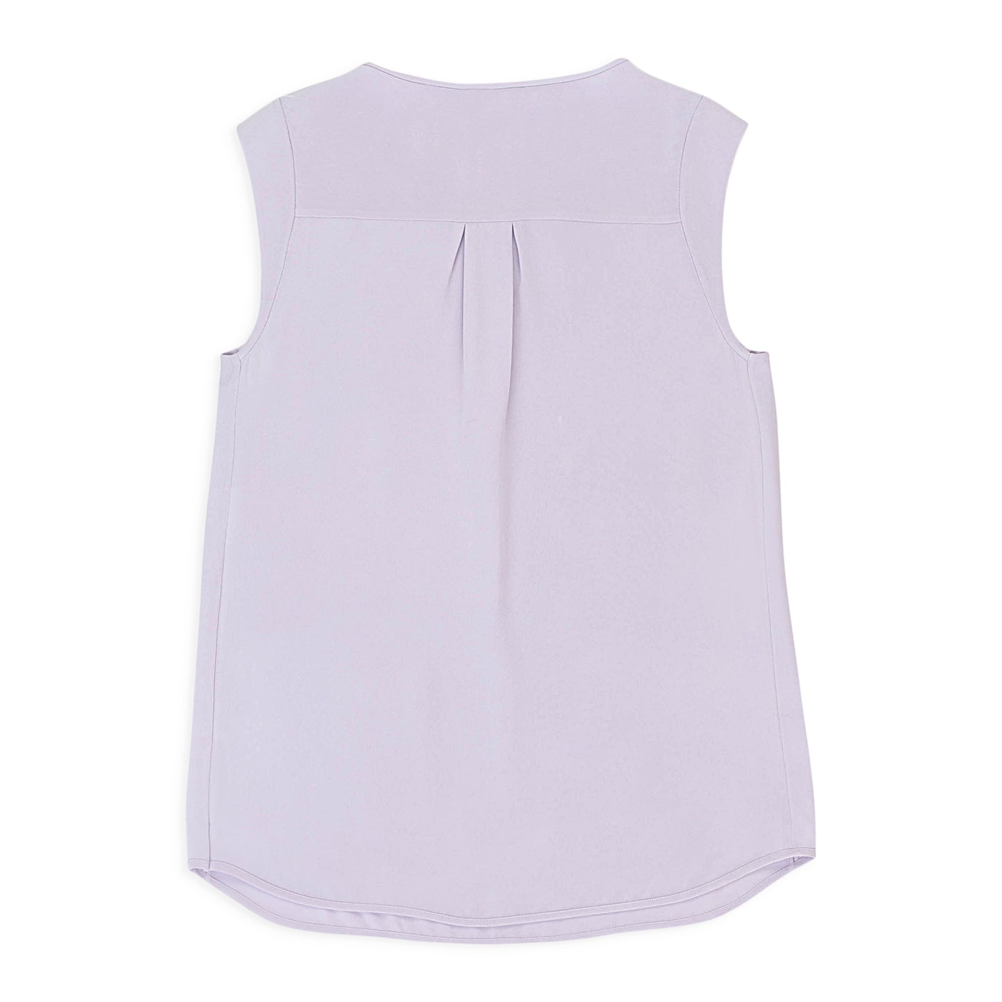 SCOOP NECK SHORT SLEEVE LILAC T-SHIRT