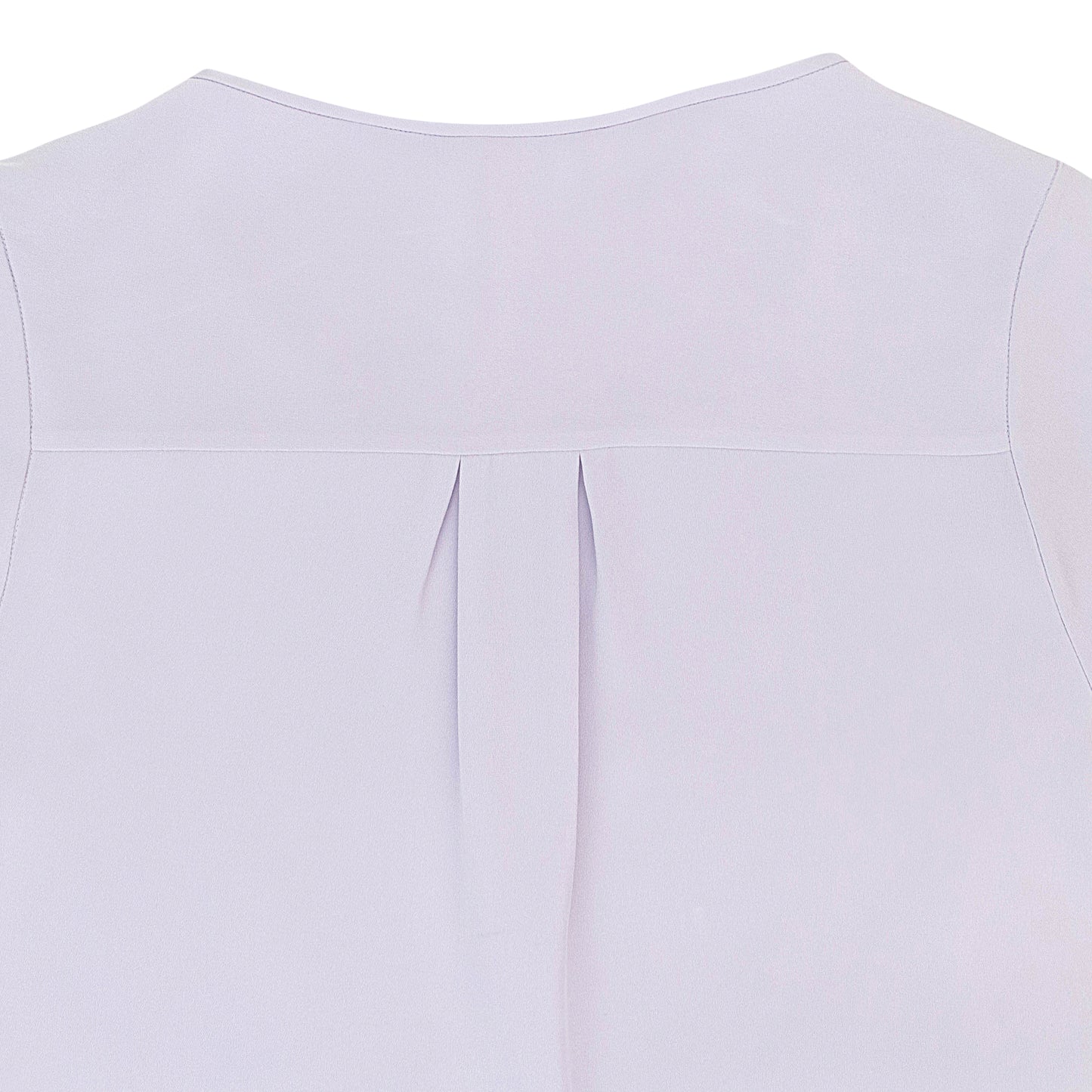 SCOOP NECK SHORT SLEEVE LILAC T-SHIRT