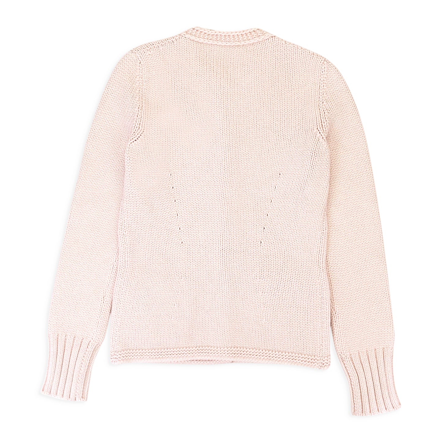 CASHMERE CREW NECK PINK SWEATER