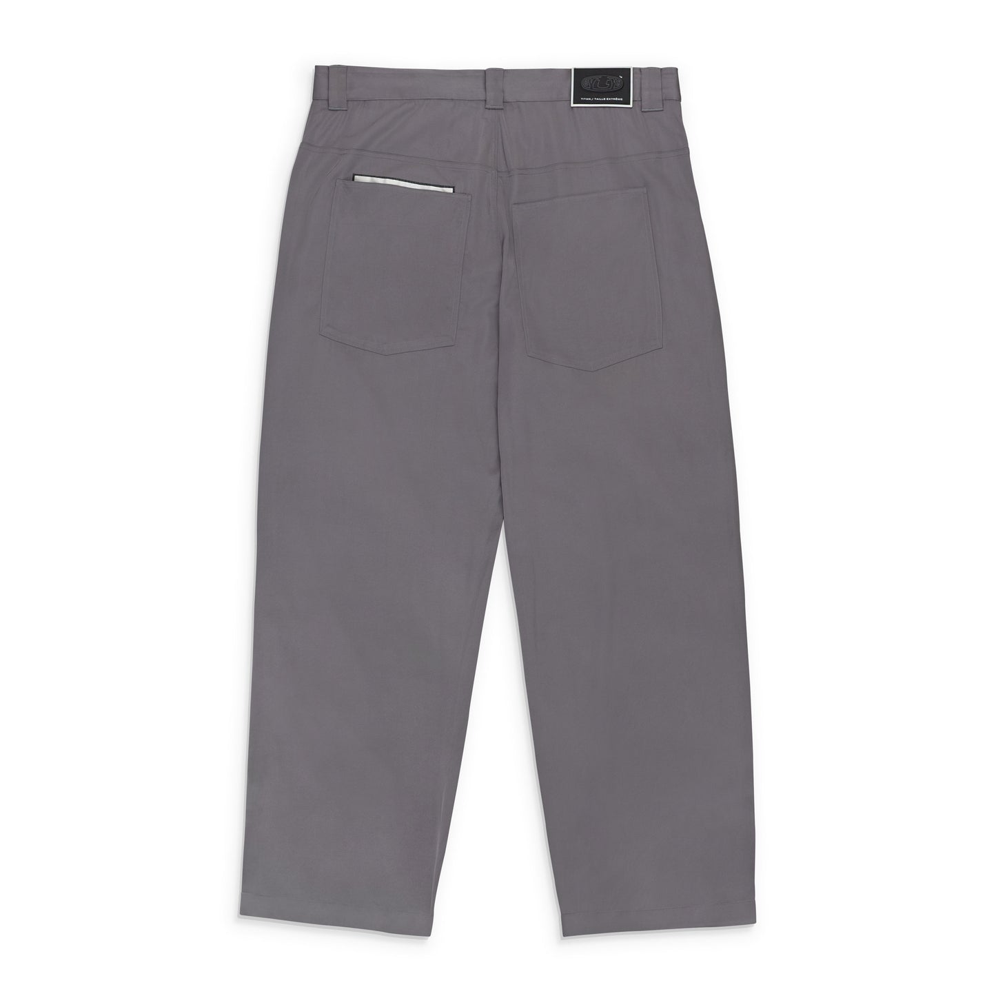 TITAN LUSTER SLATE TROUSERS