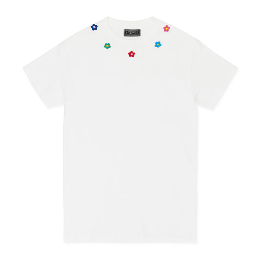 FLOR WHITE T-SHIRT