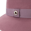 INGRID VELVET FELT PINK FEDORA HAT