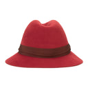 CASHMERE FELT INGRID RED HAT