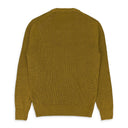 CREW NECK BROWN SWEATER