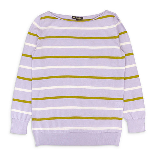 CASHMERE STRIPED MULTICOLOR SWEATER