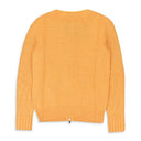 CREW NECK ORANGE SWEATER