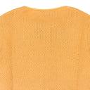 CREW NECK ORANGE SWEATER