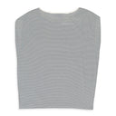 CASHMERE STRIPED WHITE?BLACK SWEATER