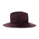 CASHMERE BRIM BROWN HAT