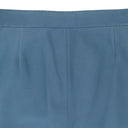 KNEE-LENGTH BLUE SKIRT