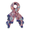 CASHMERE PAISLEY PRINT MULTICOLOR SCARF