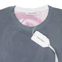 PRINT BACK WOMAN GRAY PINK T-SHIRT