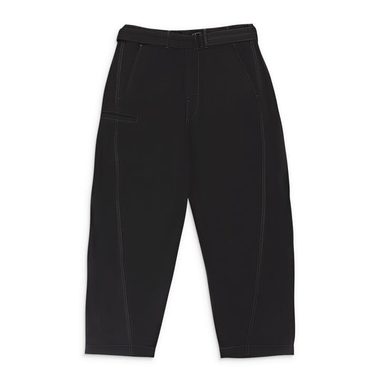 TWISTED BLACK TROUSERS