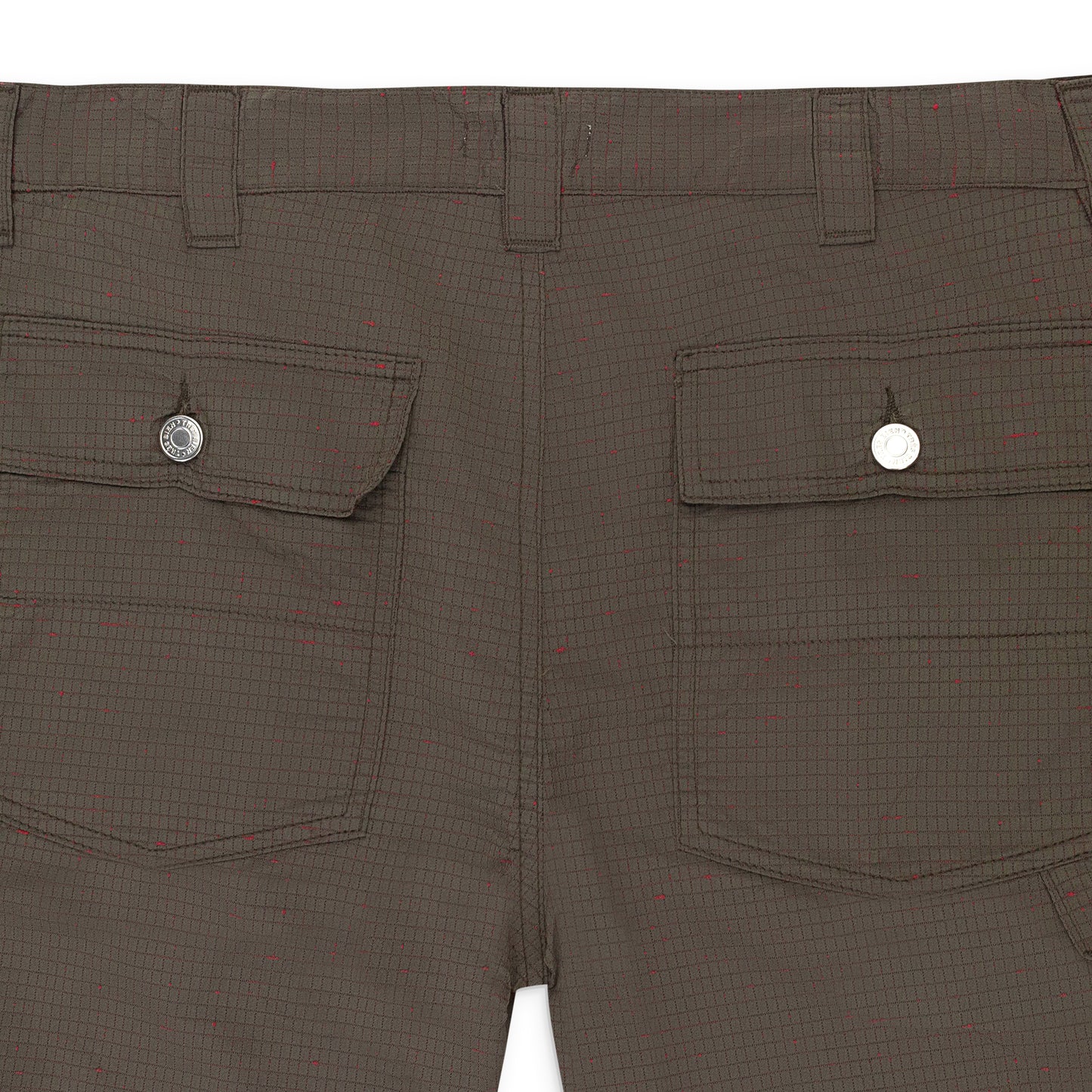 RIPSTOP CONVERTIBLE BROWN CASUAL PANTS