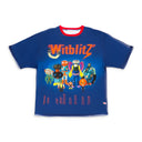 W-FAMILY DOUBLE BLUE T-SHIRT