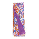 CASHMERE PAISLEY PRINT MULTICOLOR SCARF