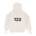 REPAIR RESTORE REVIVE WHITE HOODIE