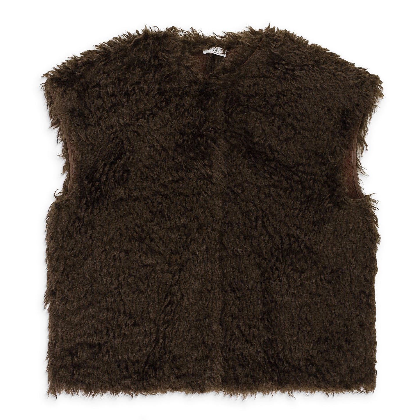 BRUNELLO CUCINE II BROWN VEST