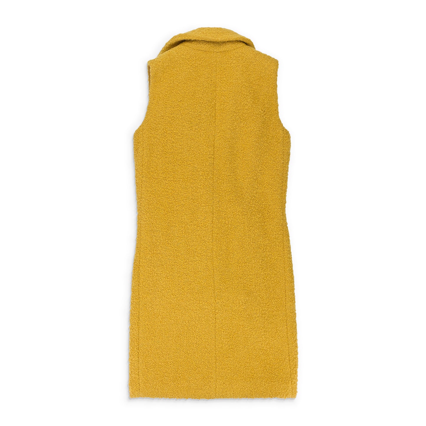 GILET SAWYER SOFT CURLY MUSTARD COAT