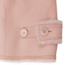 DOUBLE-SIDED SHEEPSKIN PINK COAT