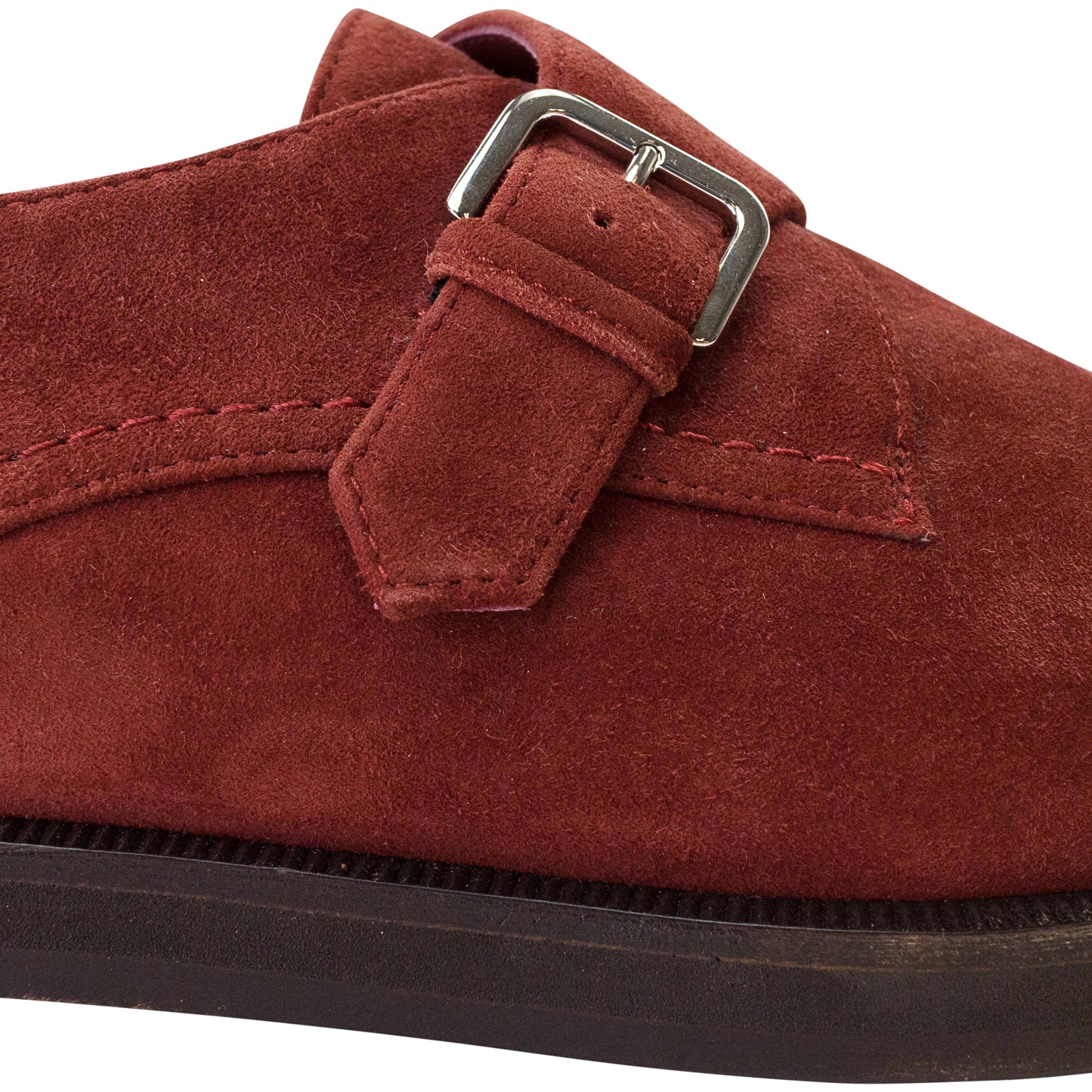 SUEDE MAROON OXFORDS