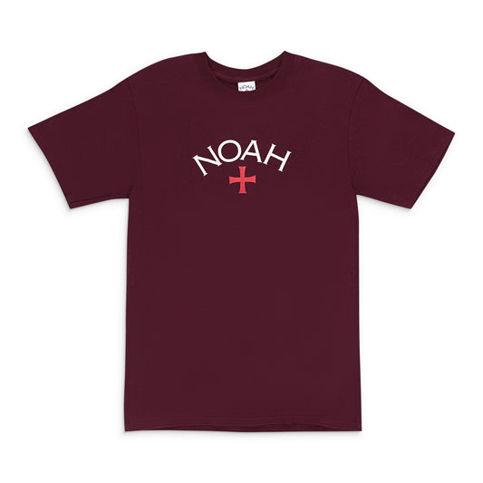 CORE LOGO MAROON T-SHIRT