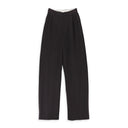 BASIC CENTRE SEAM DARK BROWN TROUSER