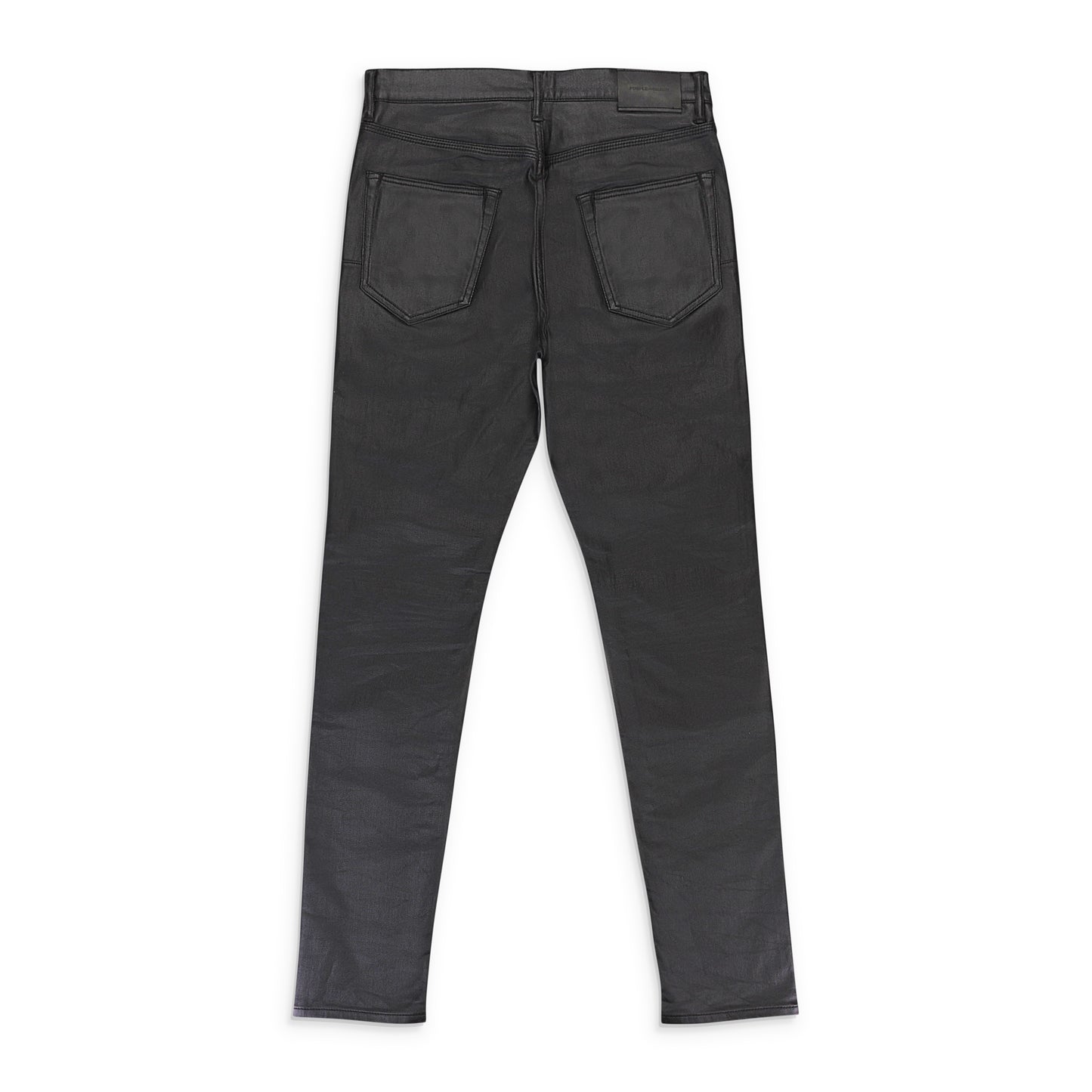 PATENT FILM BLACK SKINNY JEANS